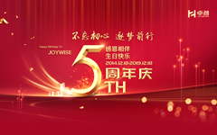 卓智五周年生日快樂!